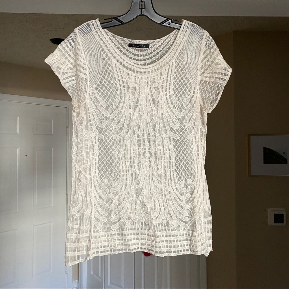 Great Condition Lace Top